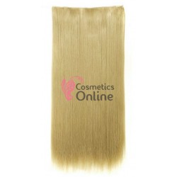 Extensie de par cu 5 Clips On delux Full Head dreapta de 70 cm, Blond Deschis Mixt CYF7098L15613#